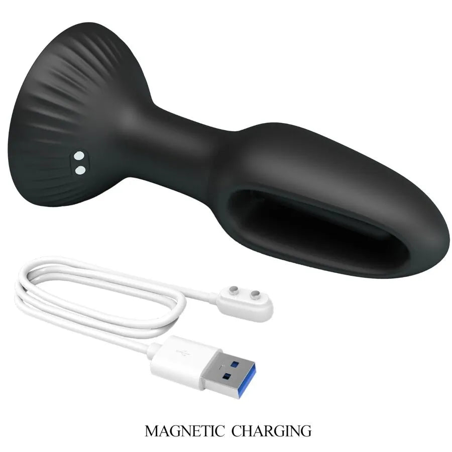 PRETTY LOVE - PLUG ANAL HUBERT AVEC 7 MODES DE VIBRATIONS