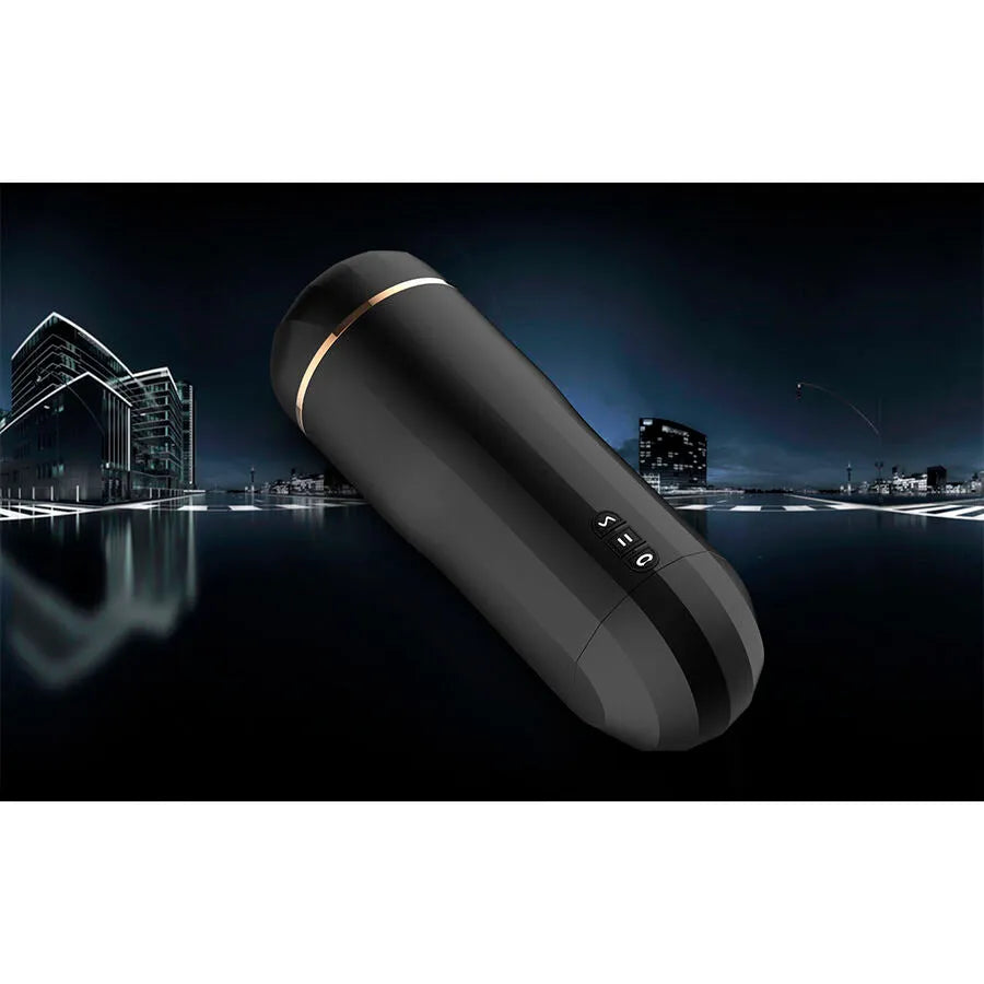 SHEQU - MASTURBATEUR VAGIN À NEIGE AVEC VIBRATIONS ET ONDES STIMULANTES