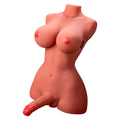 XISE - MAGNIFIQUE TORSE FÉMININ LADY BOY AVEC GODE AVEC VIBRATION ET POUSSÉE
