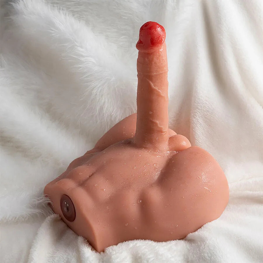 XISE - PEEL DILDO ASS GODE RÉALISTE MASTURBATEUR POSITION FRONTALE AVEC POUSSÉE
