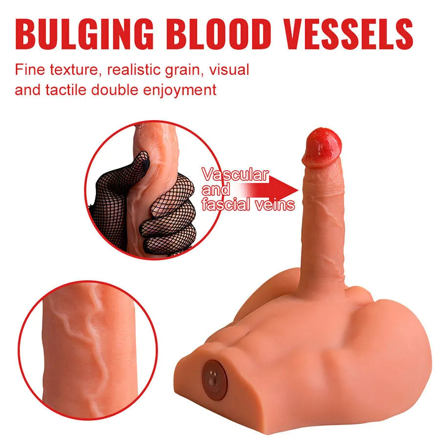 XISE - PEEL DILDO ASS GODE RÉALISTE MASTURBATEUR POSITION FRONTALE AVEC POUSSÉE