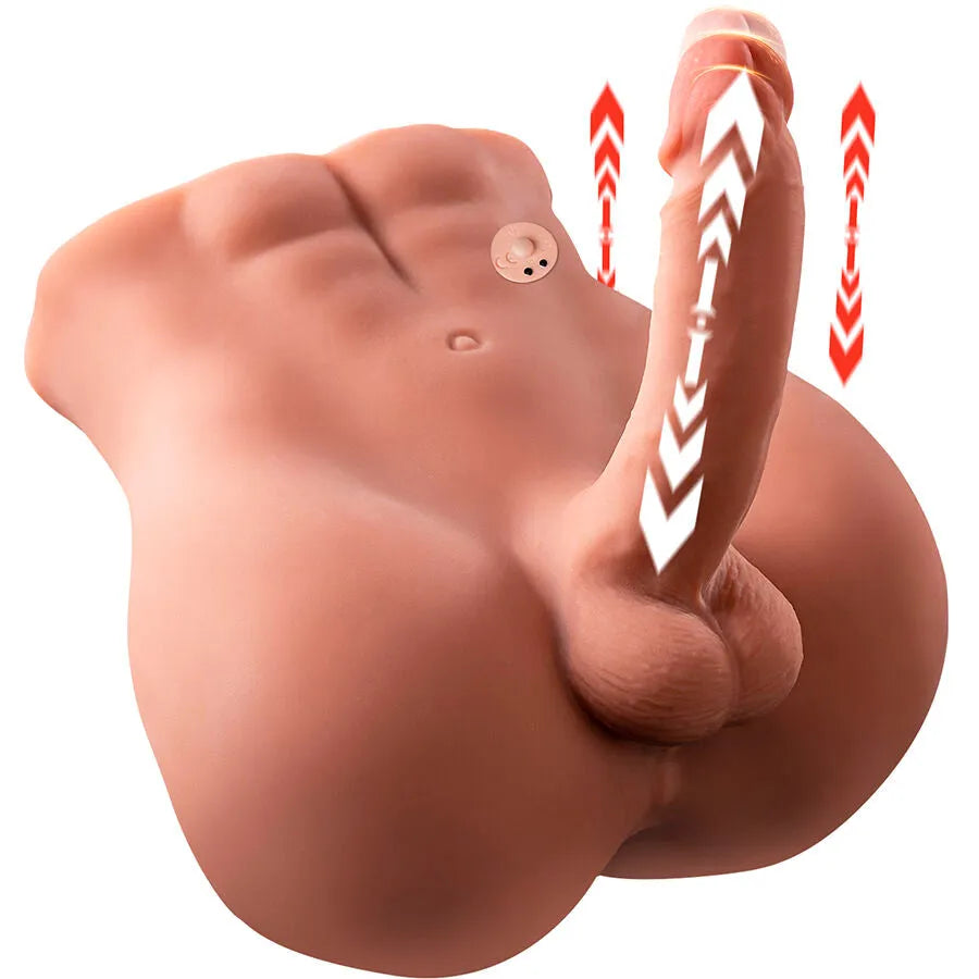 XISE - BERTLETT DILDO ASS GODE RÉALISTE ET MASTURBATEUR ANUS POSITION FRONTALE AVEC POUSSÉE