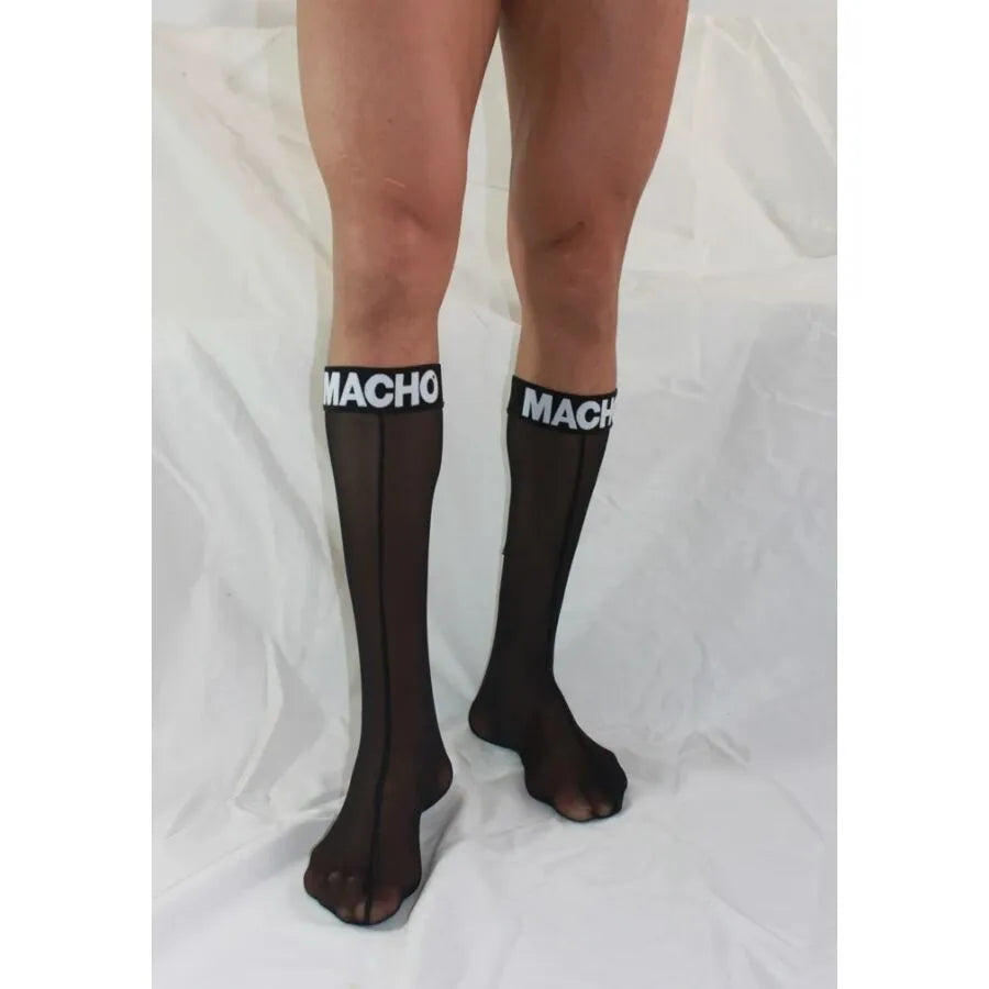 MACHO - CHAUSSETTES FINES NOIRES