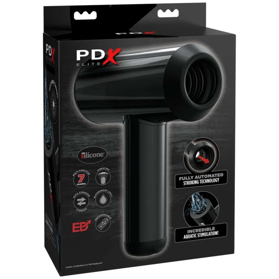 PDX ELITE - MASTURBATEUR AUTOMATIQUE DOUBLE AQUATIQUE