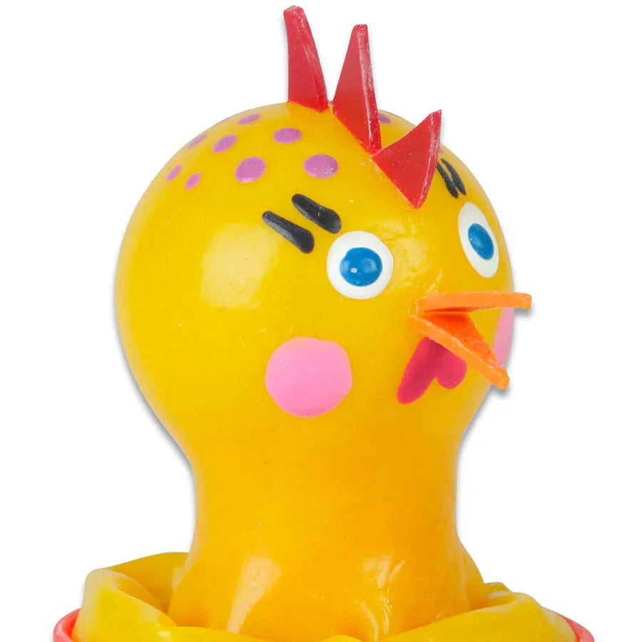 CONDOMERIE - PRÉSERVATIFS FANTAISIE PEINTS À LA MAIN POULET COLLÉ