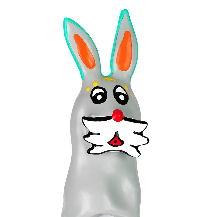 CONDOMERIE - PRÉSERVATIFS FANTAISIE PEINTS À LA MAIN EN FORME DE LAPIN