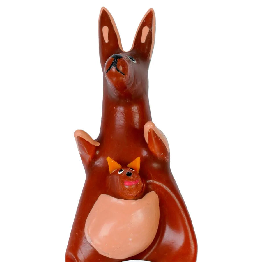 CONDOMERIE - PRÉSERVATIFS FANTAISIE PEINTS À LA MAIN MODÈLE KANGOUROU