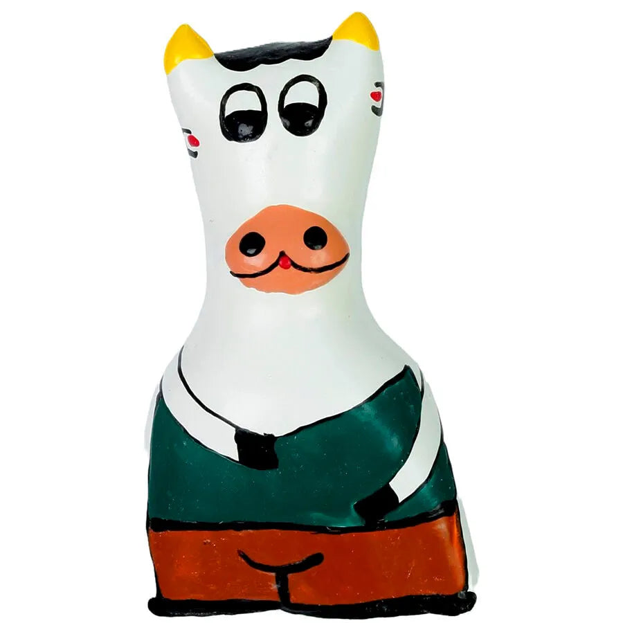 CONDOMERIE - PRÉSERVATIFS FANTAISIE PEINTS À LA MAIN MODÈLE VACHE