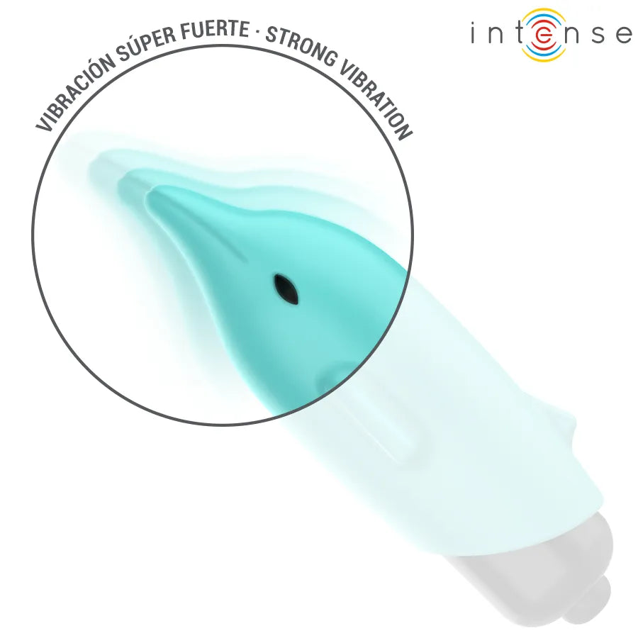 Sextoy vibratoire dauphin silicone premium discret stimulation clitoridienne IPX6 sans phtalates Dimensions 80x47mm pile incluse