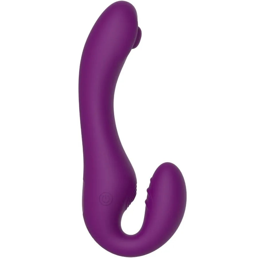 XOCOON - VIBRATEUR SANS STRAPLESS 2 EN 1 AVEC TÉLÉCOMMANDE VIOLET