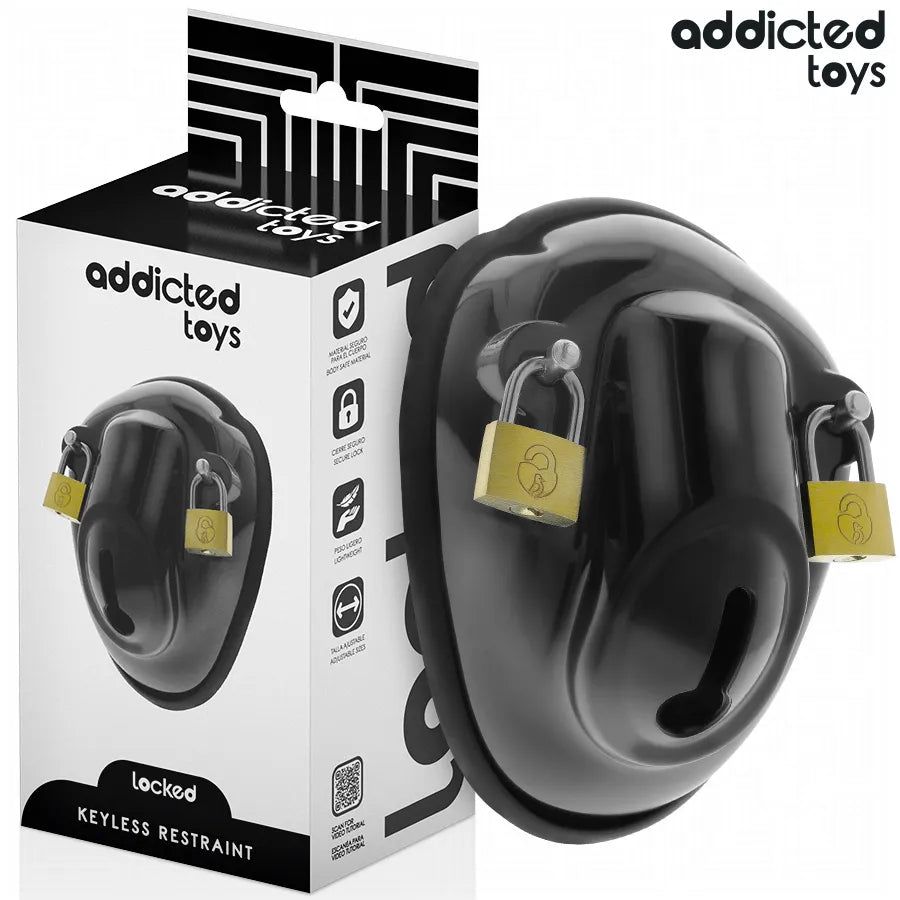 ADDICTED TOYS LOCKED - À PÉNIS VERROUILLÉE SANS CLÉ