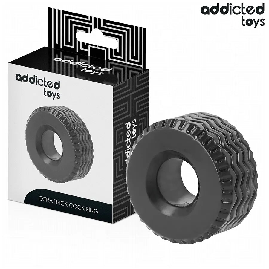 ADDICTED TOYS - ANNEAU PÉNITENSIF EXTRA ÉPAIS