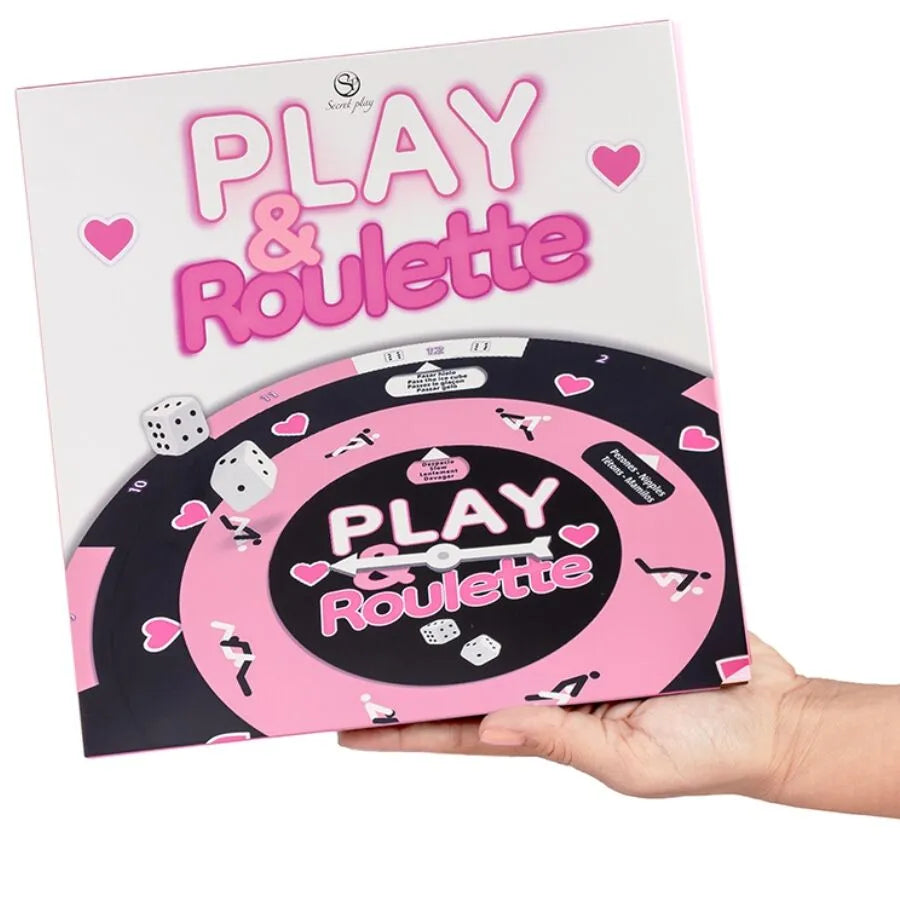 jeu érotique couple intime soirée pimentée roulette dés plateau coloré suggestif romantique discret ludique sensuel innovant cadeau adulte