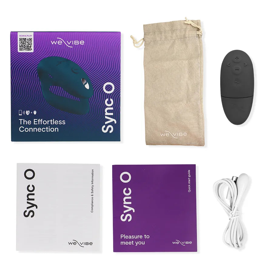 WE-VIBE - SYNC O TÉLÉCOMMANDE VIBRATEUR FLEXIBLE VERT FONCÉ