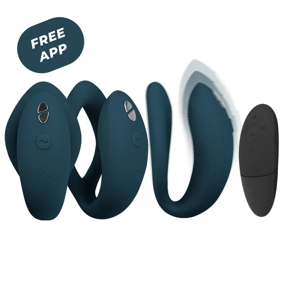 WE-VIBE - SYNC O TÉLÉCOMMANDE VIBRATEUR FLEXIBLE VERT FONCÉ