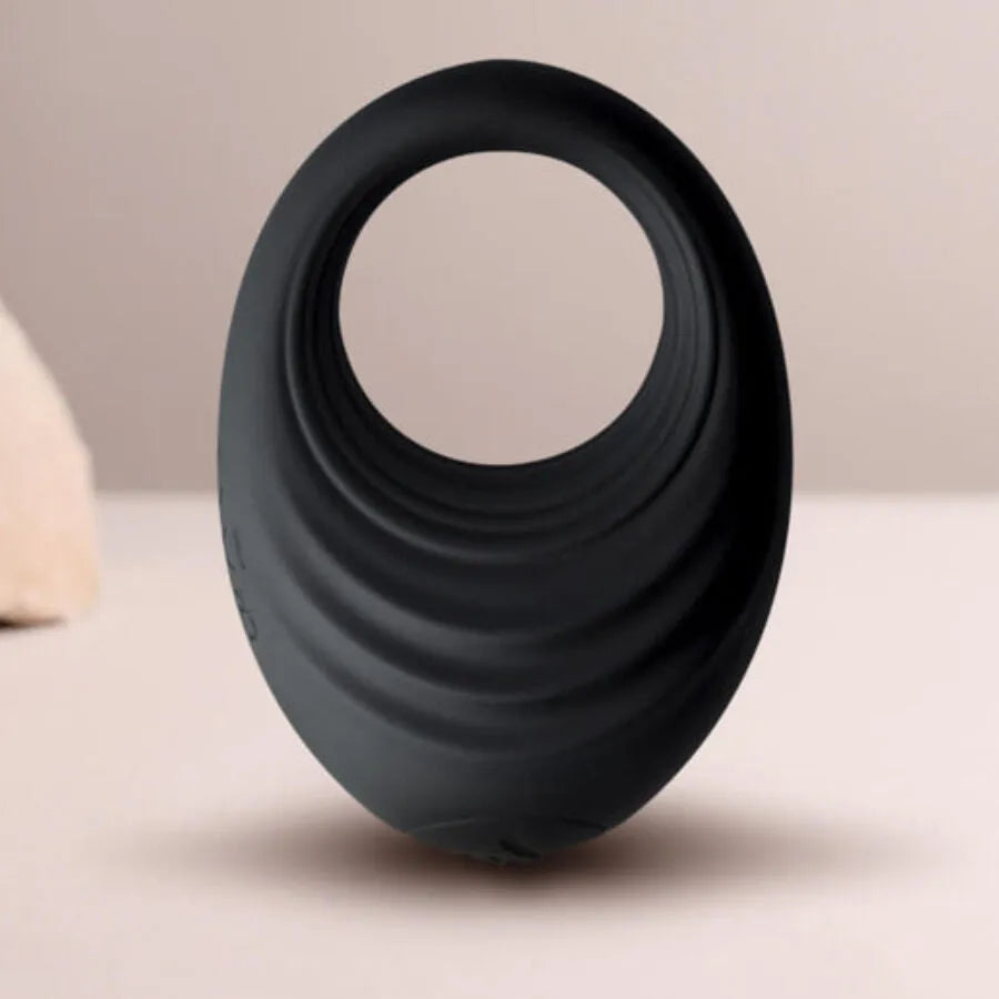 ROCKS-OFF - ANNEAU PÉNIS VIBRANT SPIRE BLACK