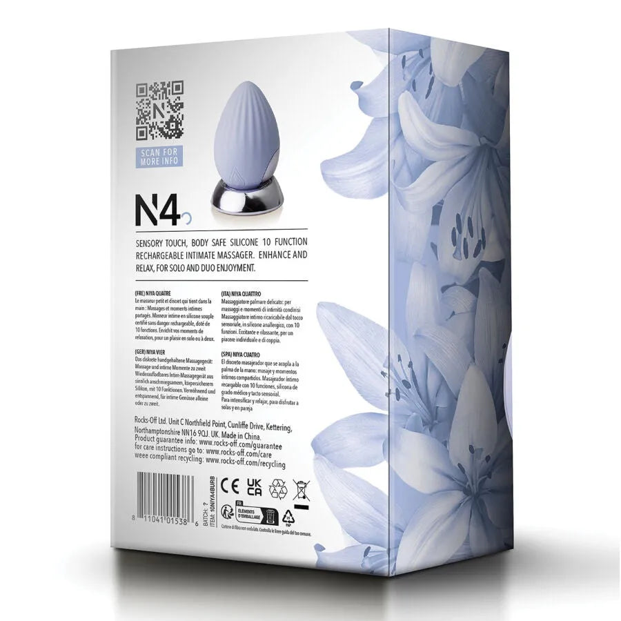 NIYA - MASSEUR INTIME À STIMULATION EXTERNE N4