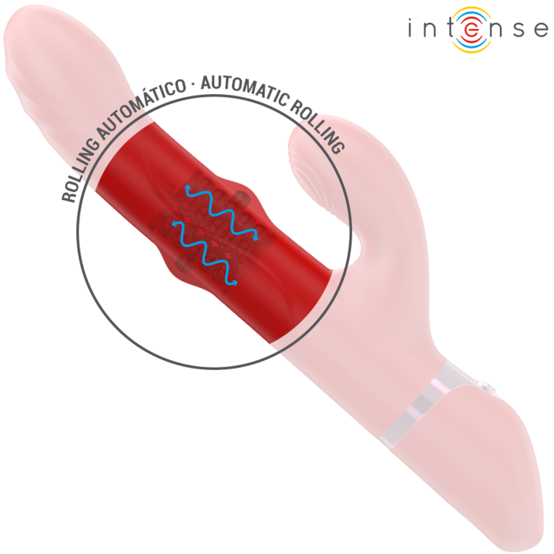 Vibromasseur multifonctionnel Lele stimulation simultanée rotation oscillation érogènes silicone hypoallergénique design érgonomique couple plaisir intime sextoy