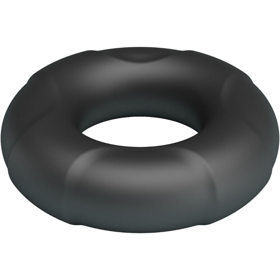 Anneau en silicone noir Crazy Bull Arvell Modèle 12, design ergonomique, souple et adaptable pour confort optimal.