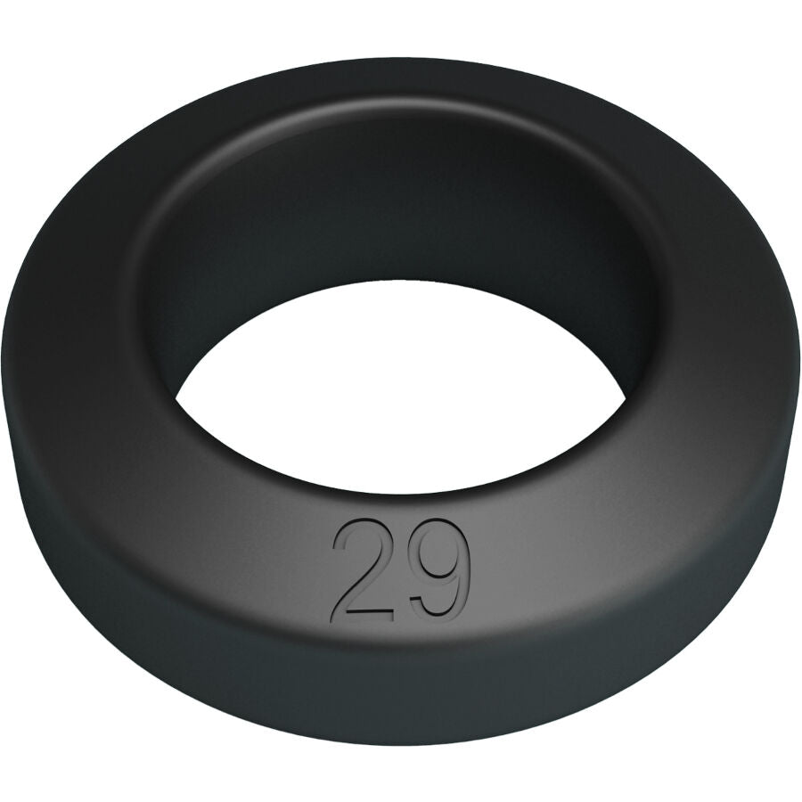 Anneau en silicone noir Crazy Bull Brodan Modèle 9, design ergonomique, texture douce, pour confort et adaptabilité optimale.