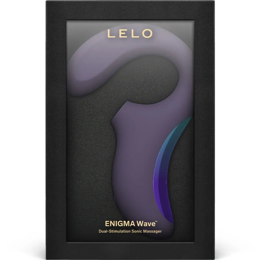 Vibromasseur Lelo Enigma Wave stimulation clitoridienne G-spot triple action silicone doux cyber purple rechargeable couple sextoy