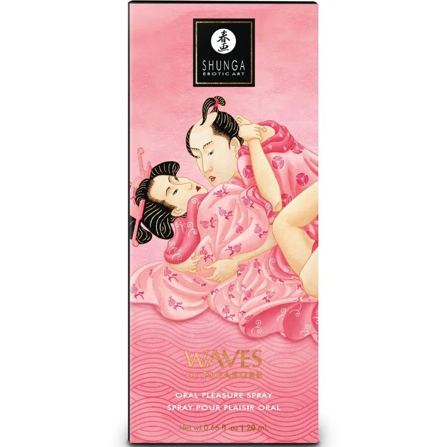 Spray plaisir oral Shunga Waves Pastèque 20ml SAVEURS INTIMES ÉROTIC ART