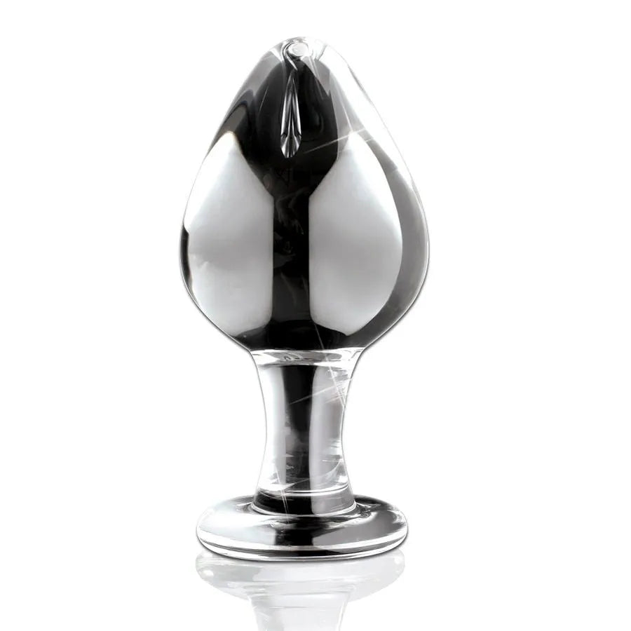 artisanal soufflé verre luxueux élégant hypoallergénique non poreux réutilisable durable lavable chauffable ergonomique conique compact taille petite zone anale