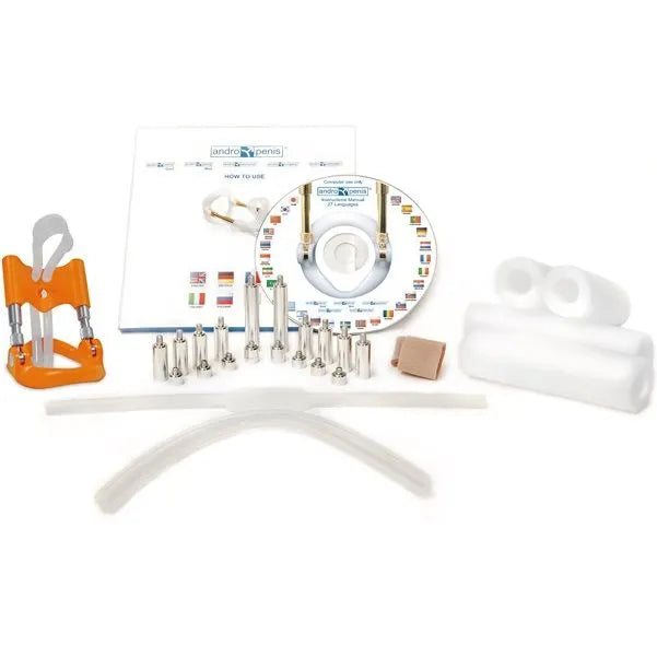 Andropenis Mini extenseur de pénis appareil d'agrandissement pénis andropeyronie chirurgical medical dispositif traction homme 18-65 cm