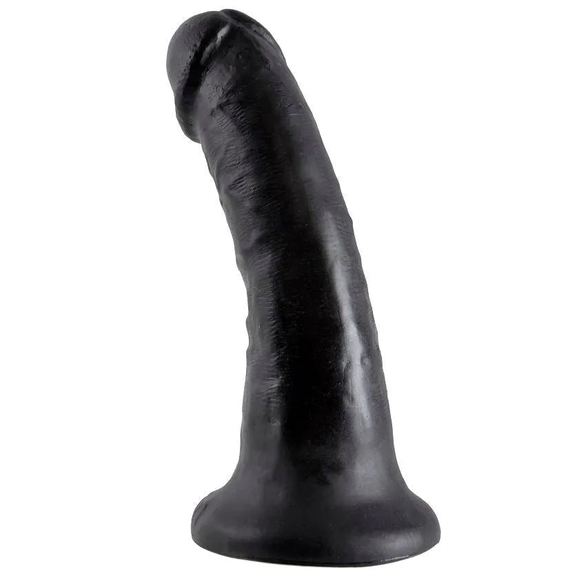 KING COCK - 6" PENE NEGRO