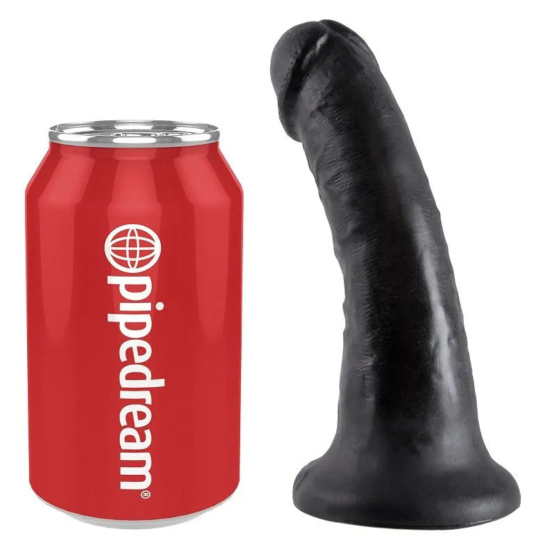 KING COCK - 6" PENE NEGRO