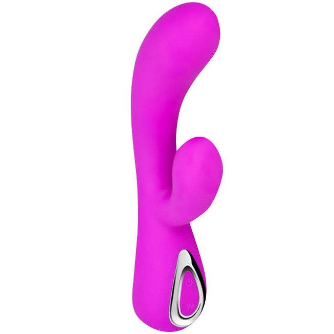 Vibromasseur Lilas Silicone Rechargeable Clitoridien