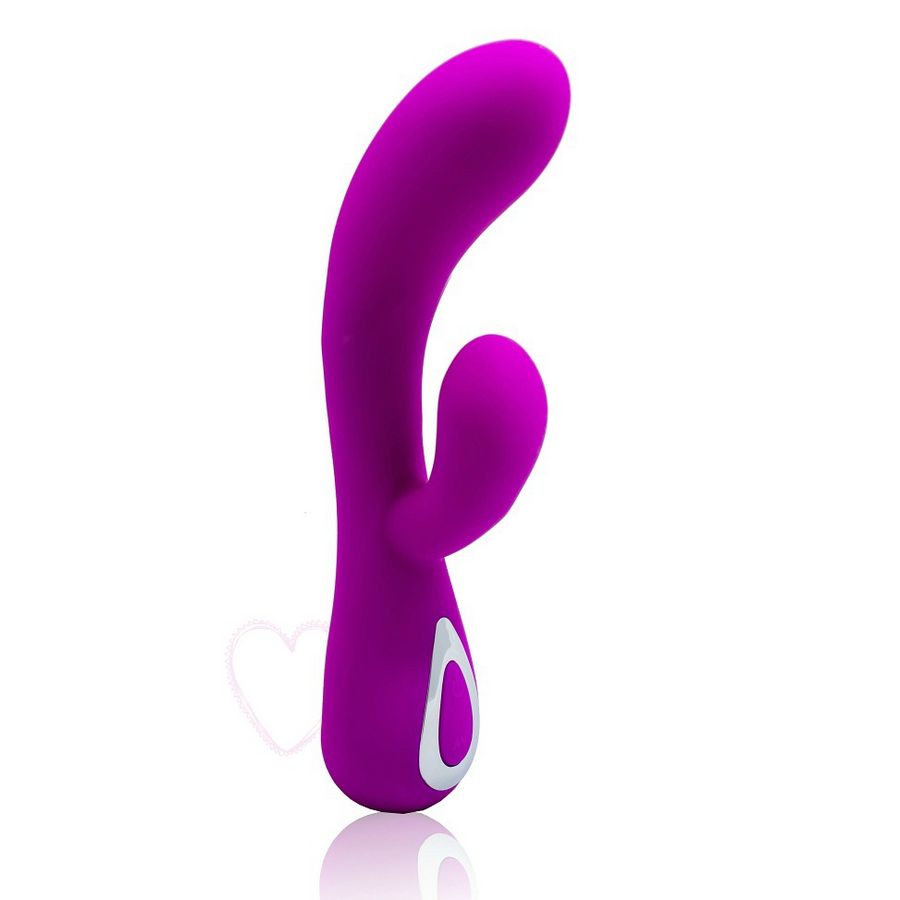 Vibromasseur Lilas Silicone Rechargeable Clitoridien