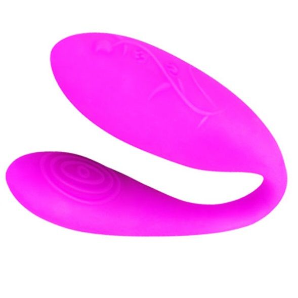 Vibromasseur Silicone Étanche Couple Rechargeable