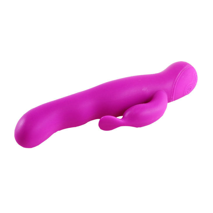 Vibromasseur Rotatif Lilas En Silicone Fda