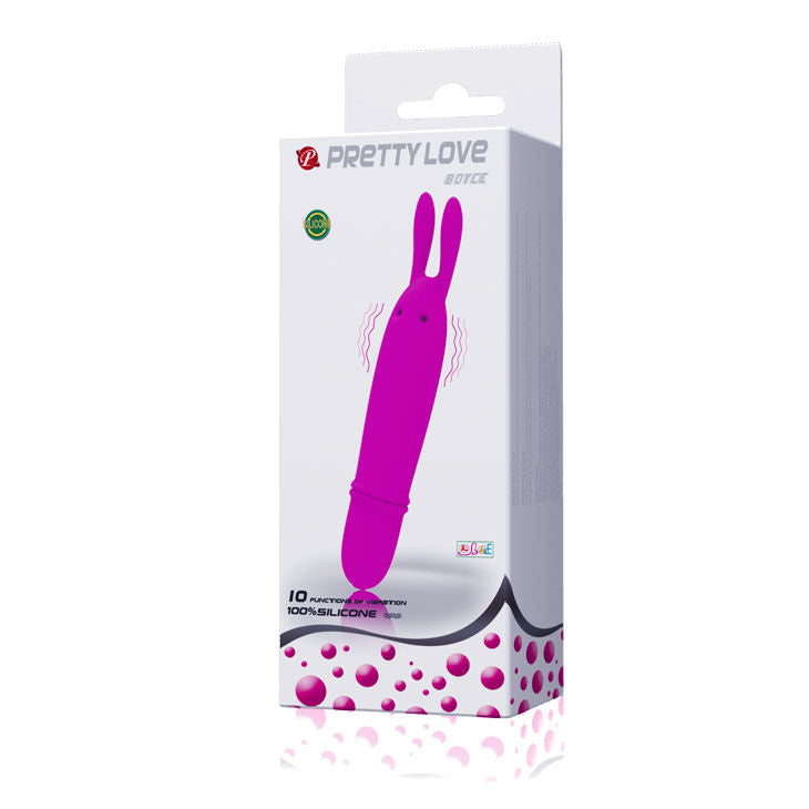 Élégant Mini Vibromasseur Clitoridien Lilas Silicone