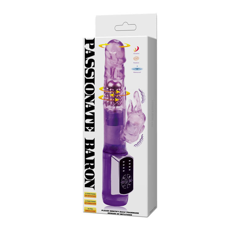 Vibromasseur Rotatif Silicone Stimulation Point G Et Clitoris