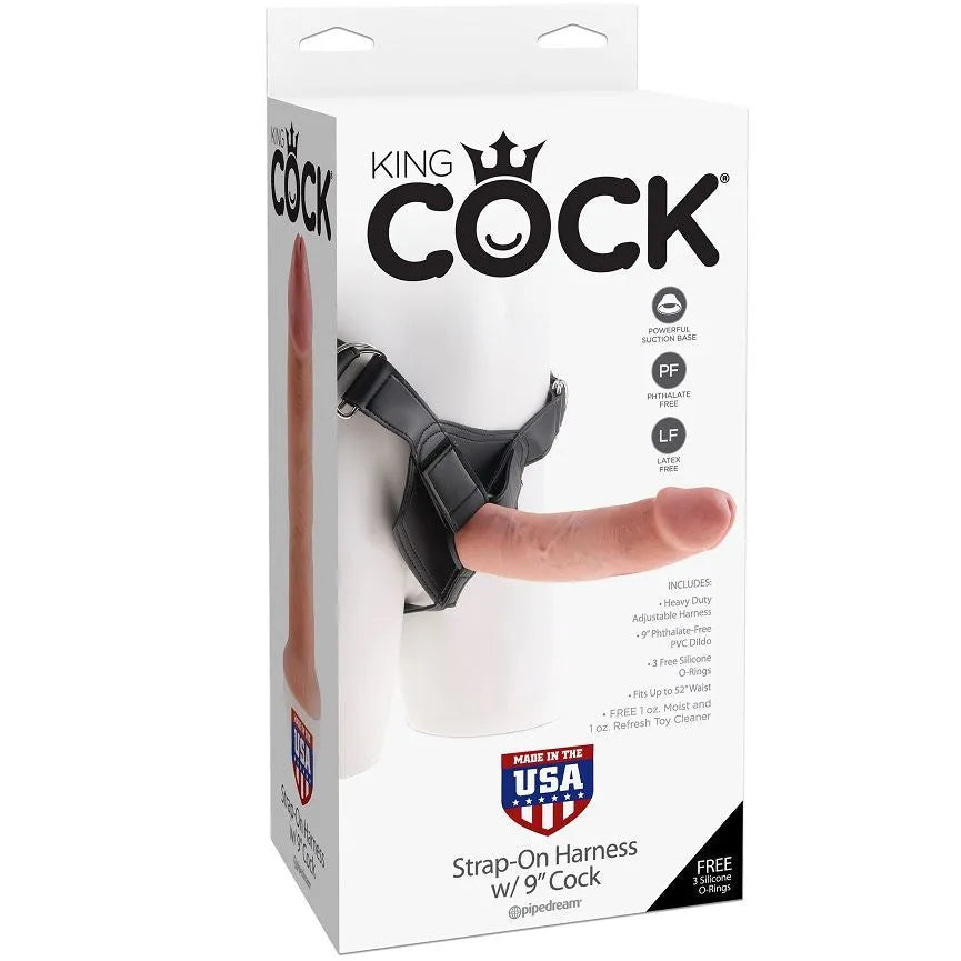 KING COCK - HARNAIS AVEC PÉNIS NATUREL RÉALISTE