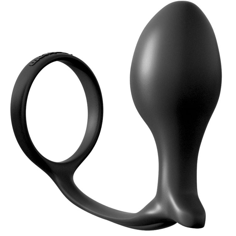 Plug Anal Silicone Avec Cockring Intégré