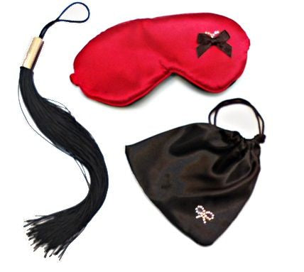 Kit Fouet Dominatrix Satin Bdsm