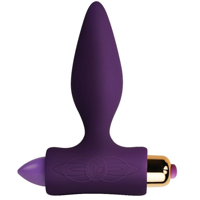 Petit Plug Anal Vibrant Lilas Pour Débutants