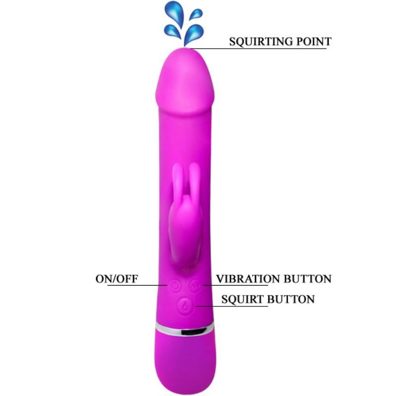 Vibrateur Éjaculateur Silicone Haute Technologie