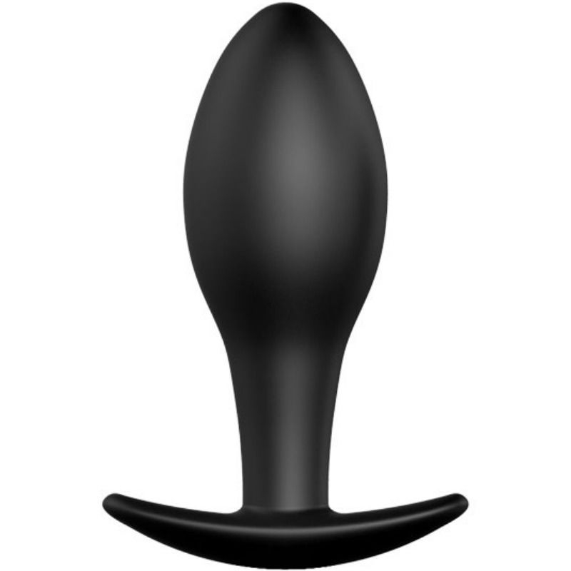 Plug Anal Ergonomique En Silicone Noir