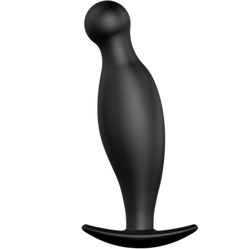 Plug Anal Ergonomique En Silicone Noir