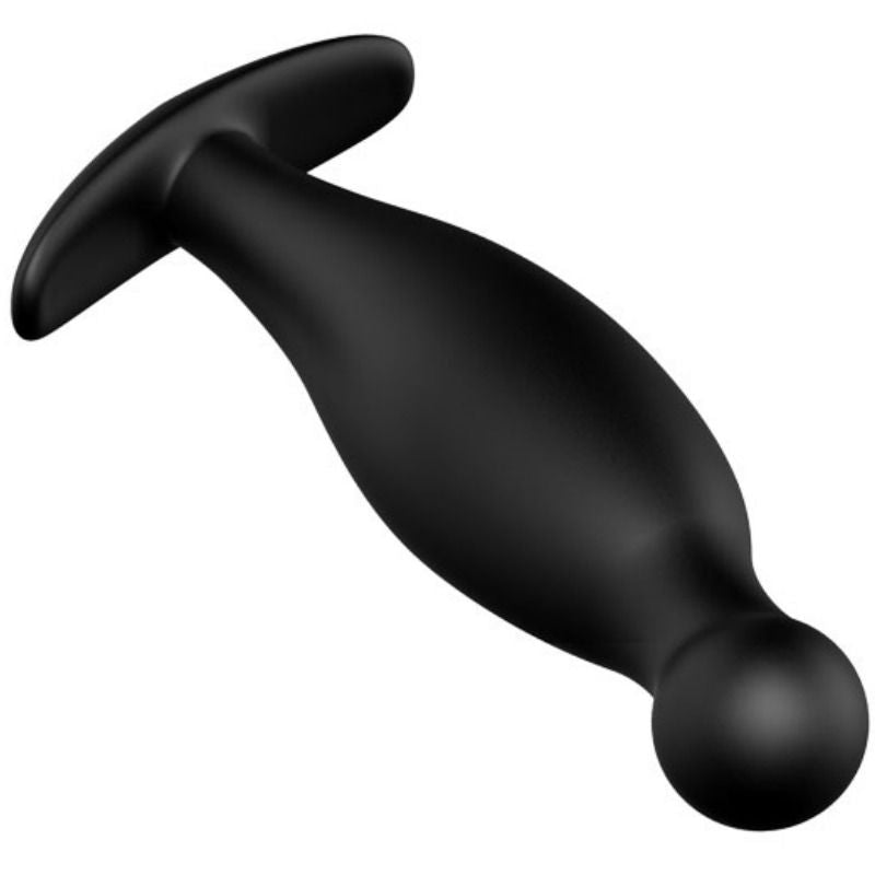 Plug Anal Ergonomique En Silicone Noir