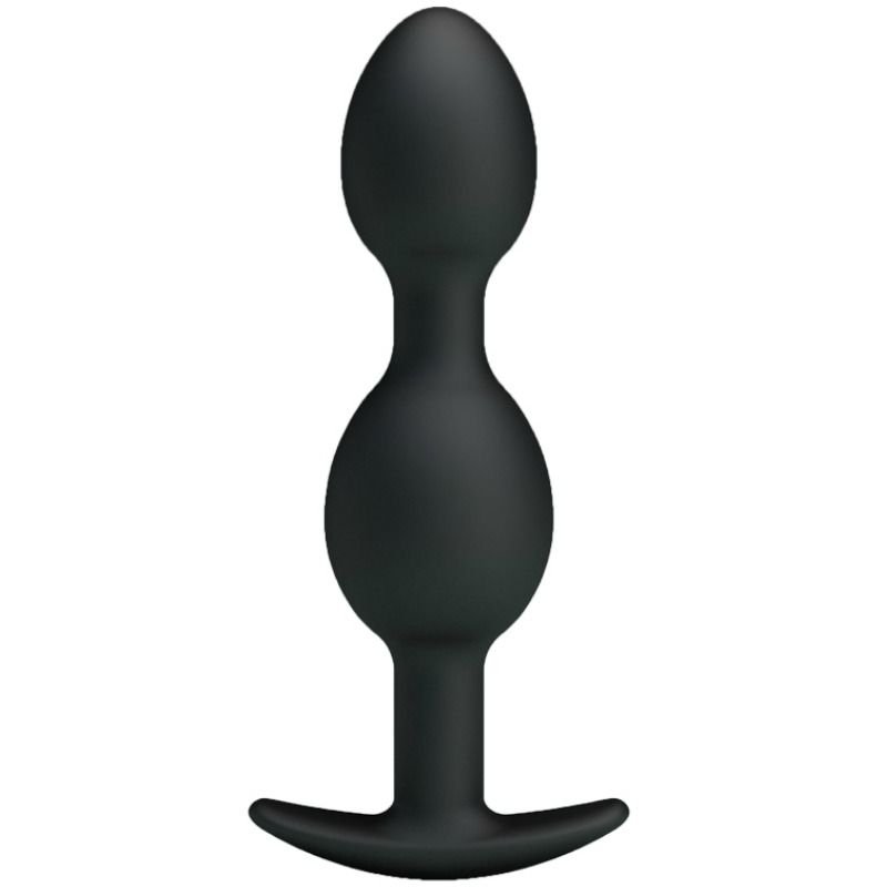 Plug Anal Ergonomique En Silicone Noir