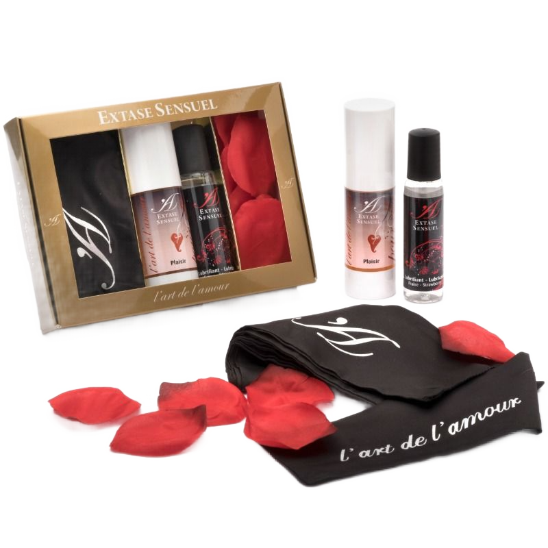 Kit Intime Sensuel Pour Elle Avec Pétales ParfumésD-201732