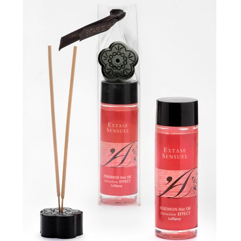 Huile De Massage Aromatisée Effet Thermique Phéromones