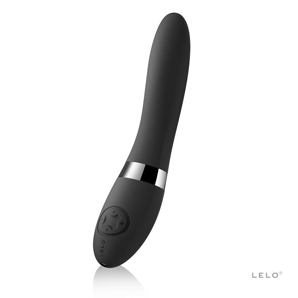 Vibromasseur Luxe Silicone Médical Noir Lelo Elise