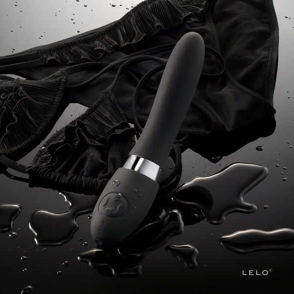 Vibromasseur Luxe Silicone Médical Noir Lelo Elise