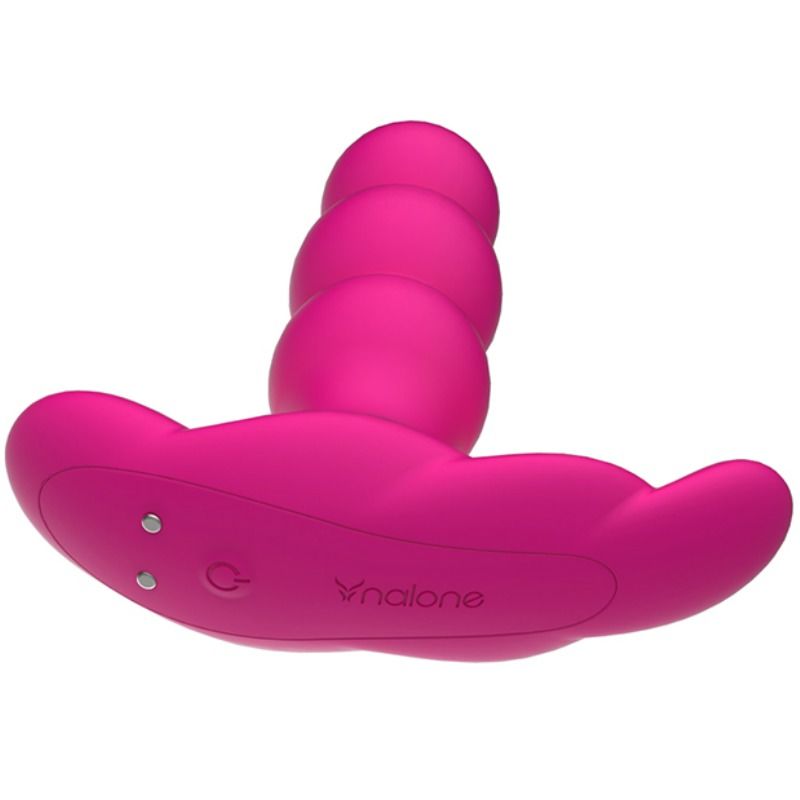 Vibromasseur Anal Noir Silicone Télécommandé